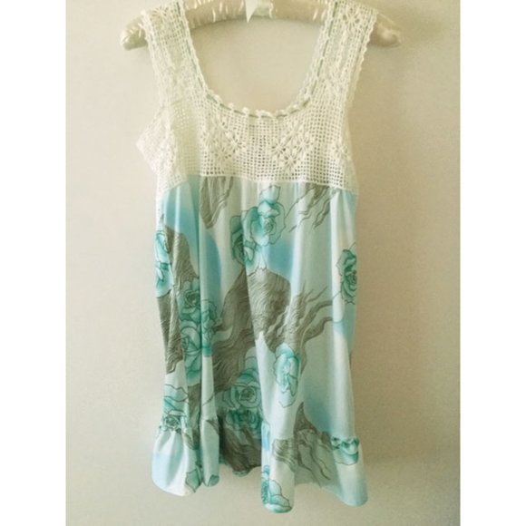 Vintage Girls Handmade Summer Nightgown - Picture 2 of 4